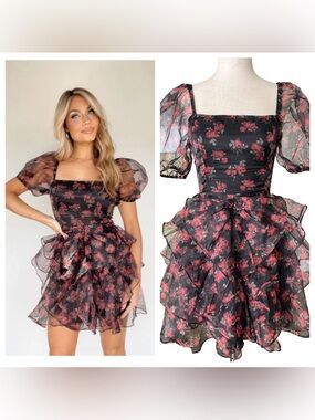 Storia Last Rose Mini Dress